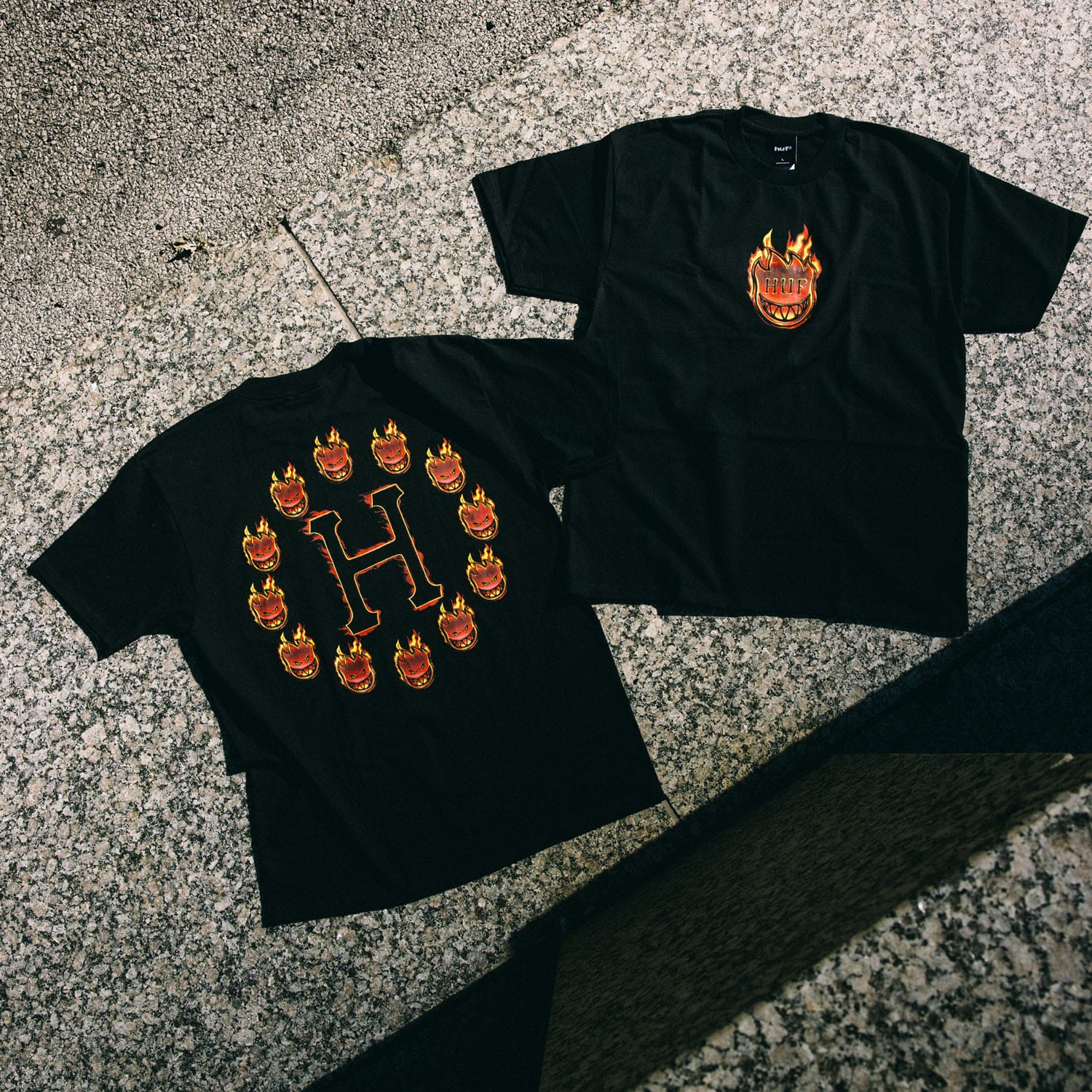 huf t-shirt Spitfire Flame Galaxies Ss Tee