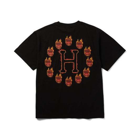 huf Spitfire Flame Galaxies Ss Tee foto 4
