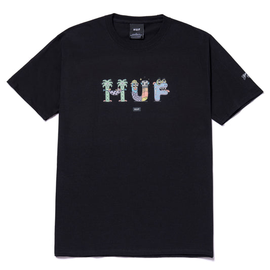 huf Steven Harrington S/S Tee Black foto 1