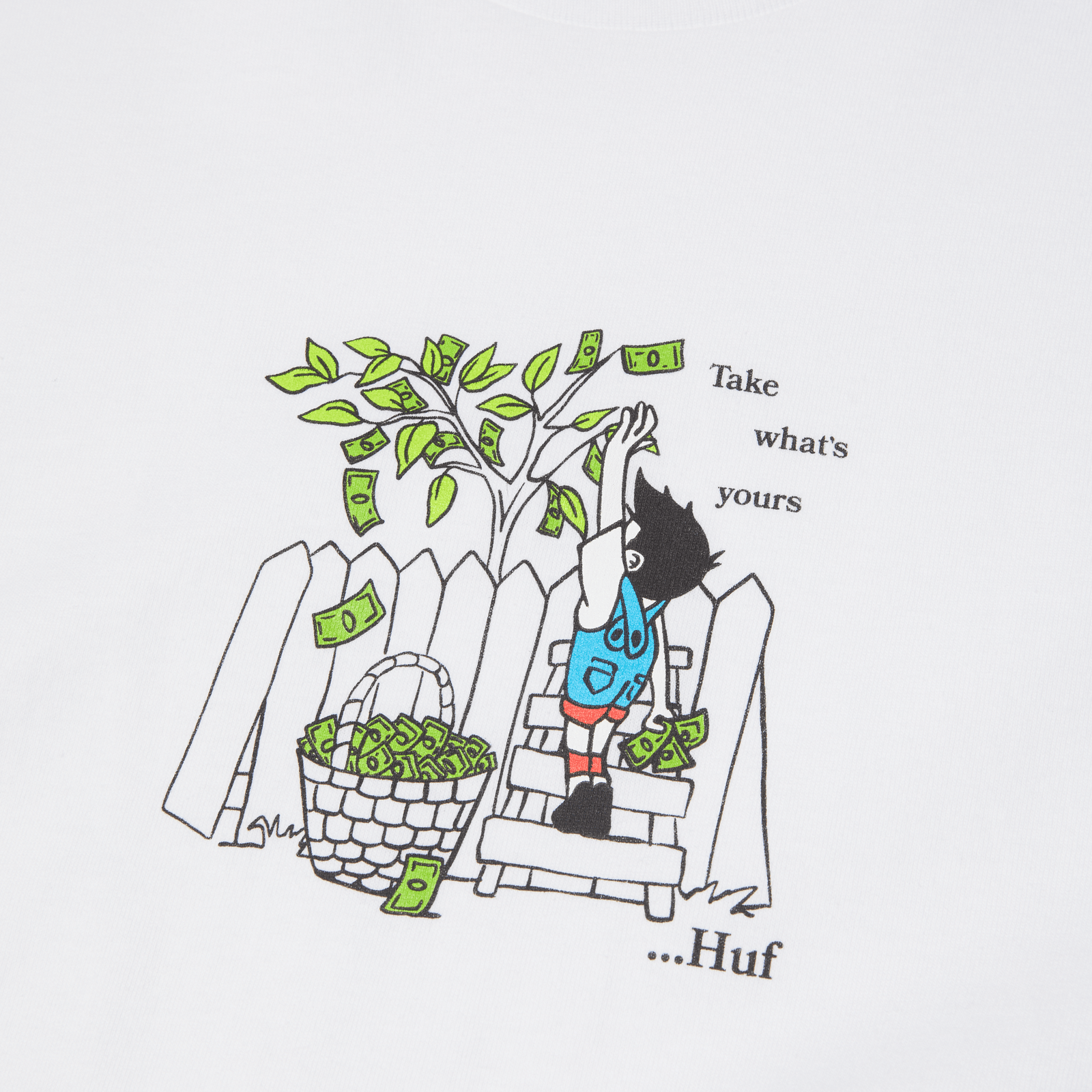 huf t-shirt Take Yours Ss Tee