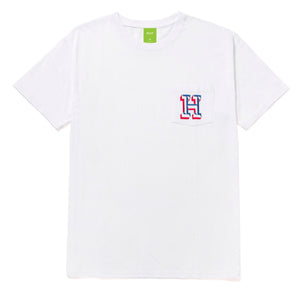 TEAM H POCKET S/S TEE - WHITE