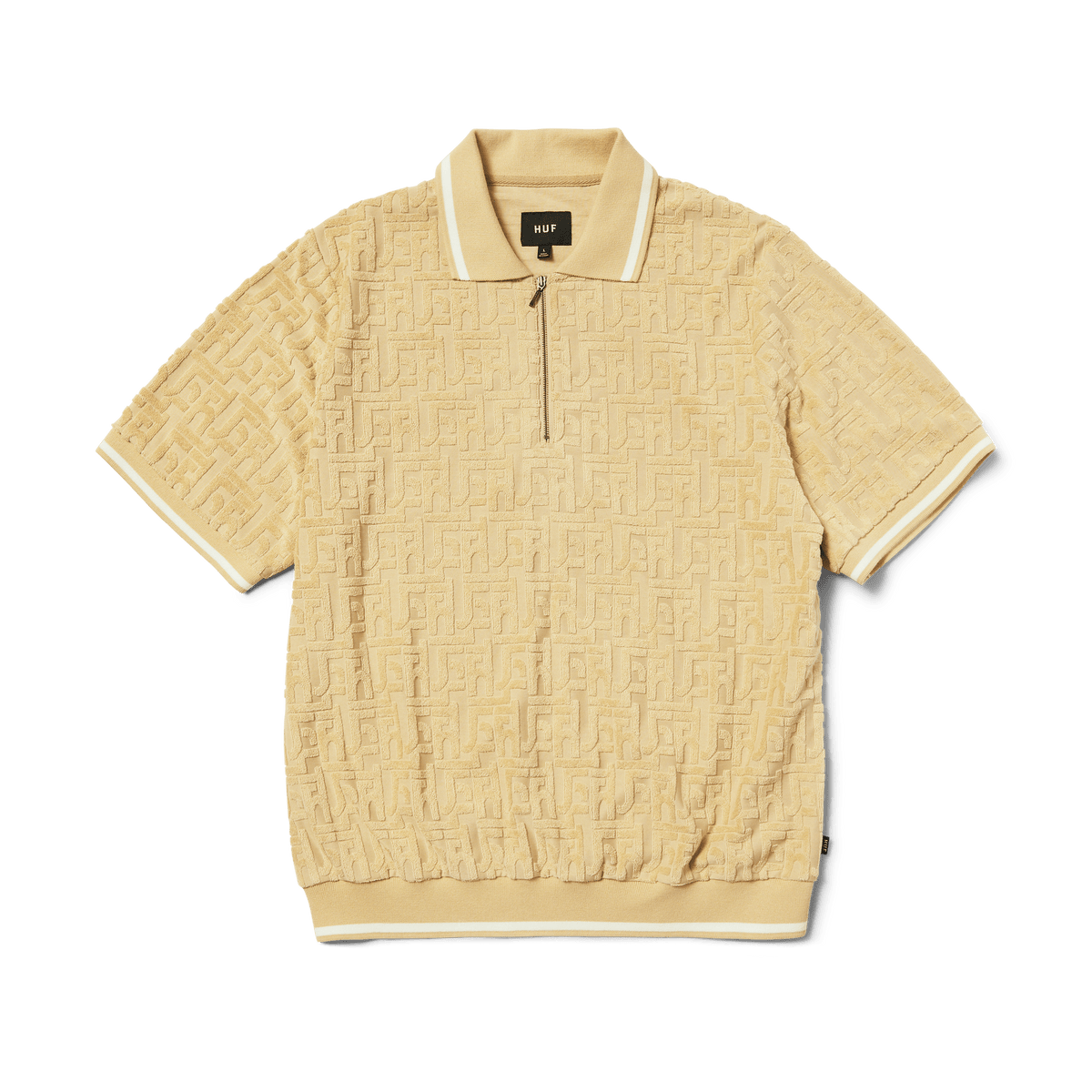 huf t-shirt Tether Jacquard S S Terry Top