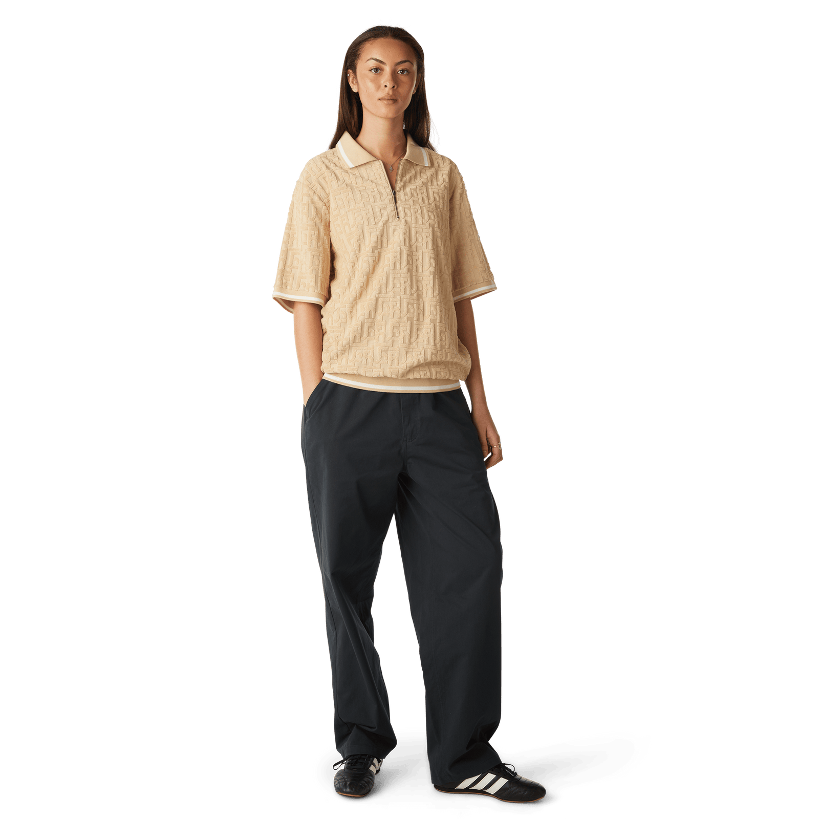 huf t-shirt Tether Jacquard S S Terry Top