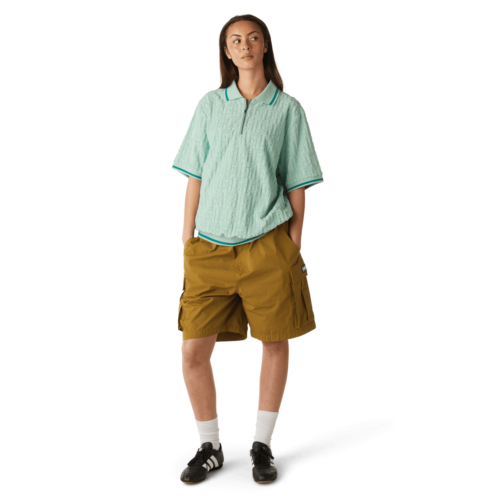 huf t-shirt Tether Jacquard S S Terry Top