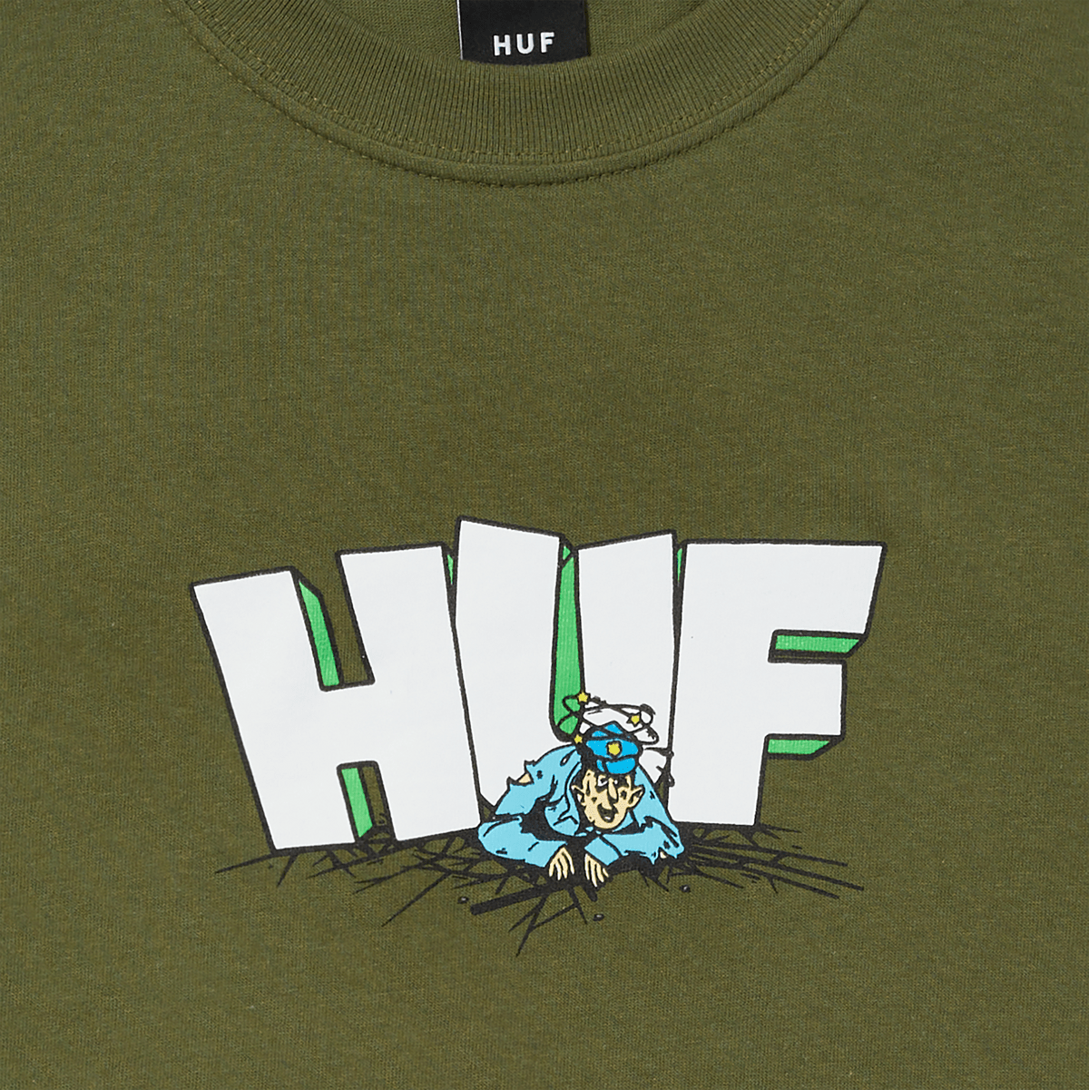 huf t-shirt THE DROP S S TEE