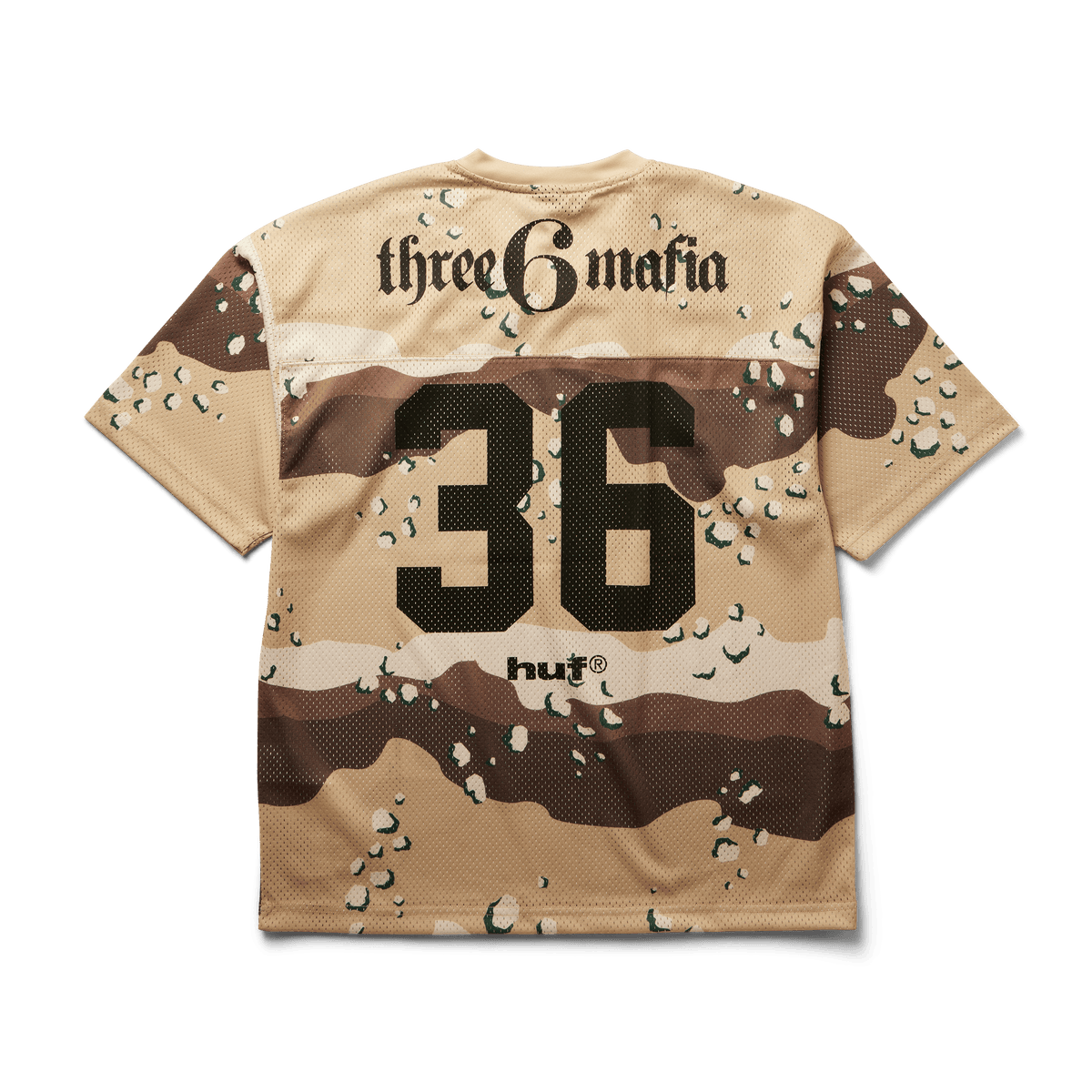 huf t-shirt Three 6 Mafia Football Jersey