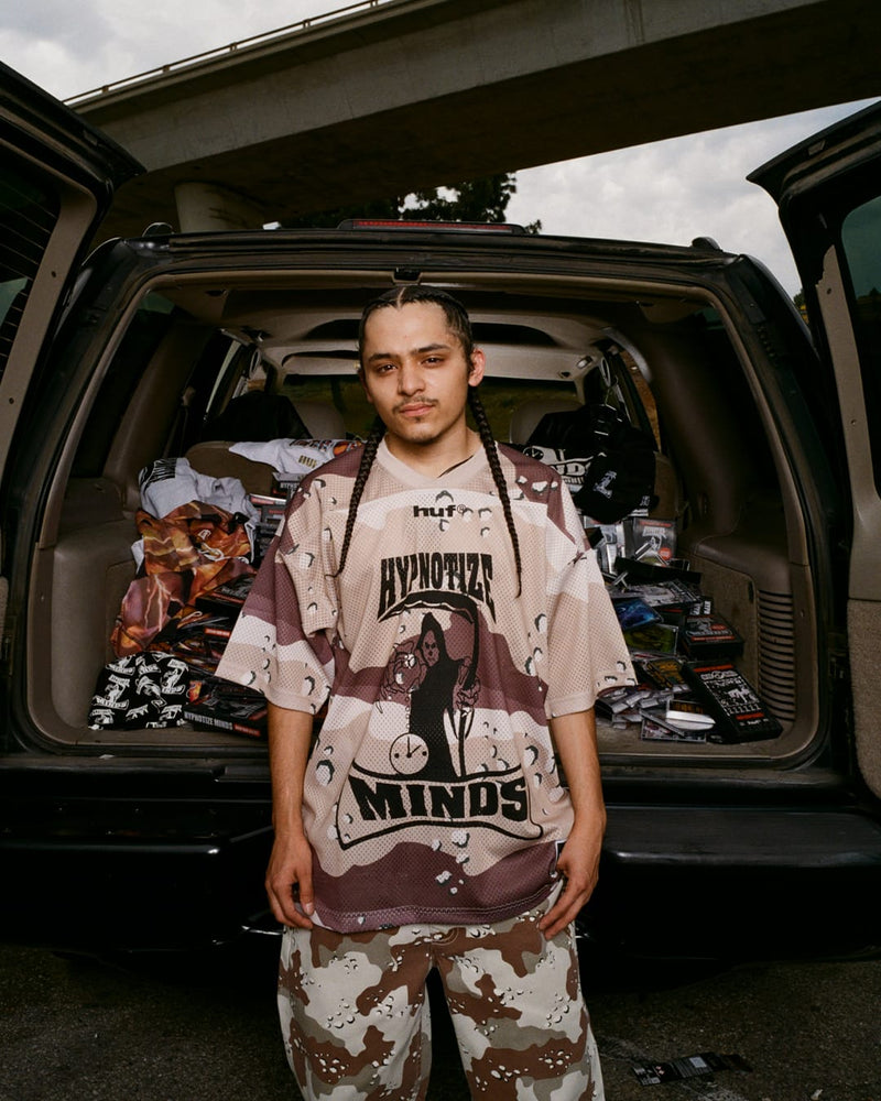 huf t-shirt Three 6 Mafia Football Jersey