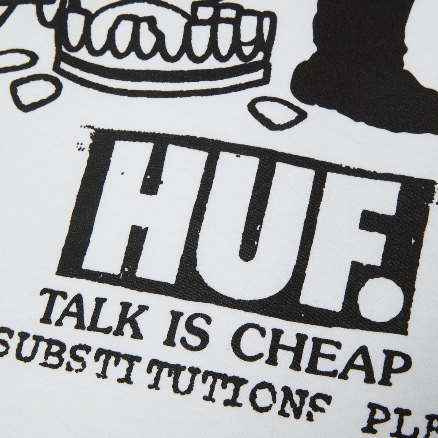 huf t-shirt Tooth Fairy S S Tee