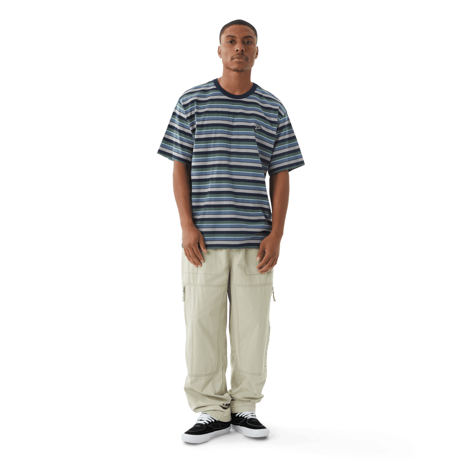 huf t-shirt Triple Triangle S S Relaxed Knit
