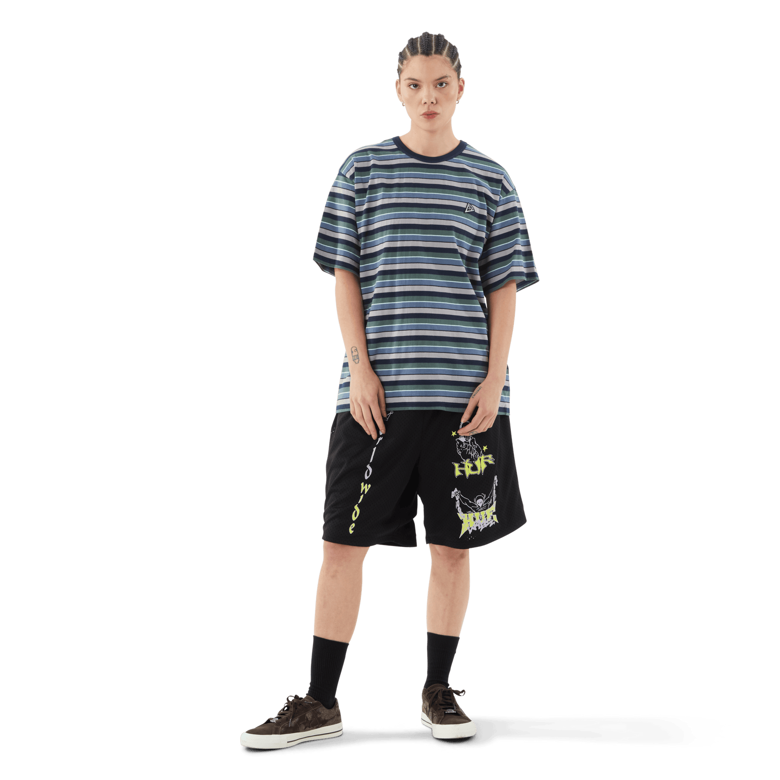 huf t-shirt Triple Triangle S S Relaxed Knit