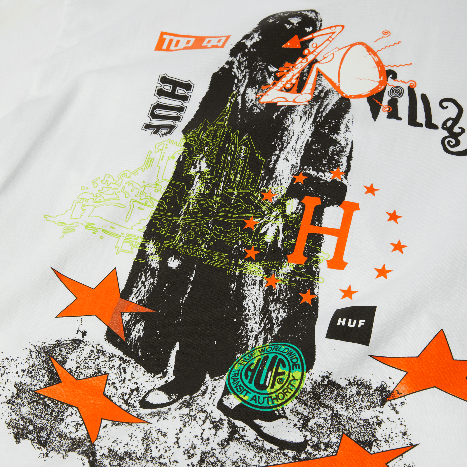 huf t-shirt Two Blocks Of Sunshine S S Tee
