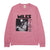 t-shirt huf VOODOO WASHED L/S TEE - DUSTY ROSE