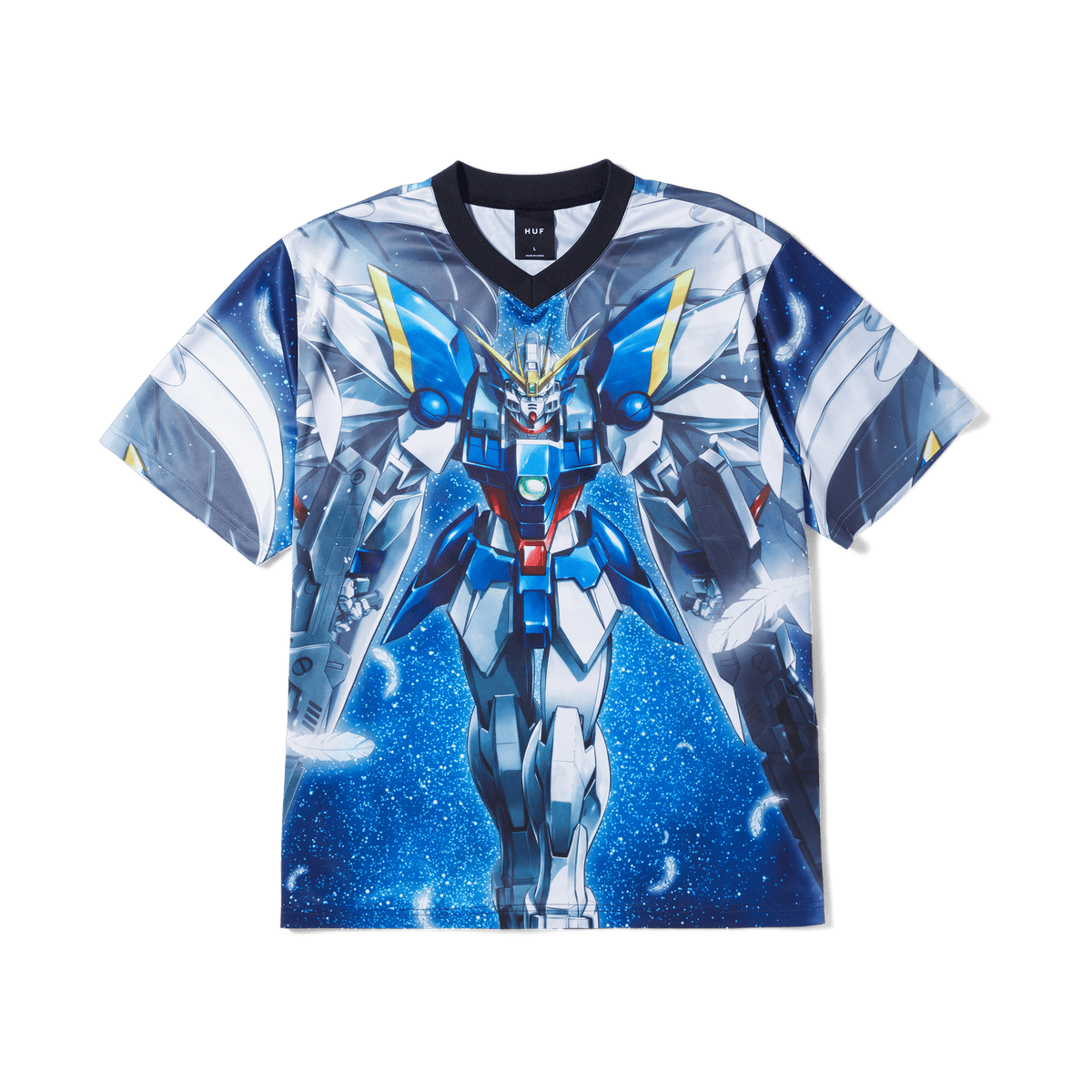 huf t-shirt WING UNIT SOCCER JERSEY