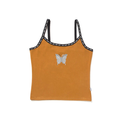 t-shirt huf WINGED RIB TANK - BURNT ORANGE