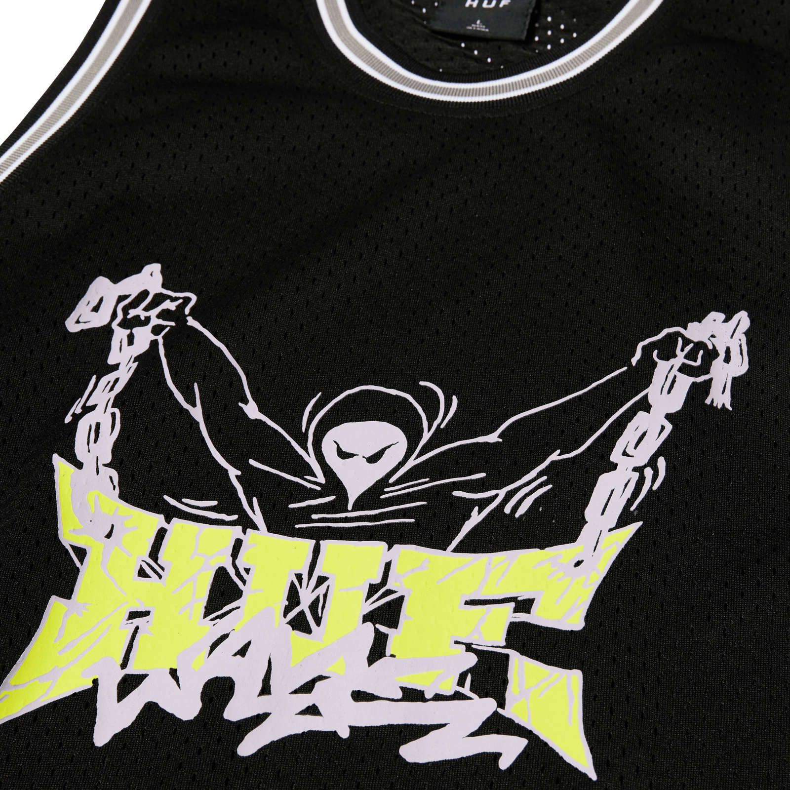 huf t-shirt Zine Mesh Basketball Jersey