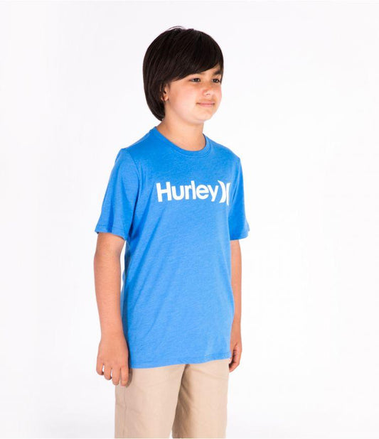 hurley Boys One & Only Solid Tee Ss Htr Soar foto 2