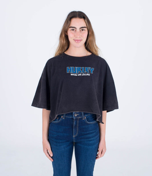 hurley OCEANCARE TOUR CROPPED SS TEE foto 2