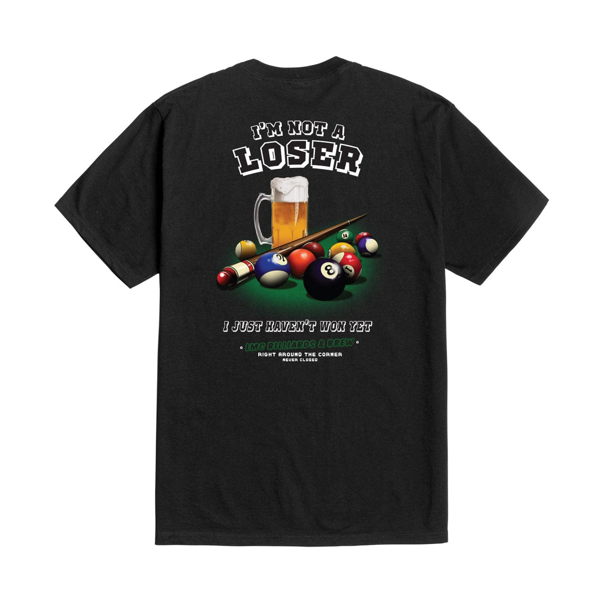 loser machine t-shirt BILLIARDS STOCK TEE