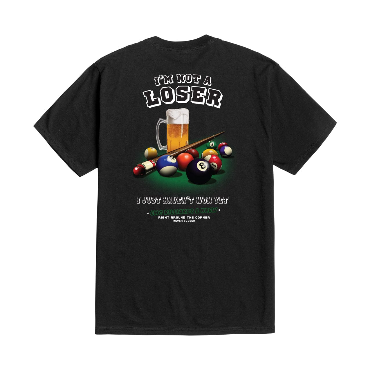 loser machine t-shirt BILLIARDS STOCK TEE