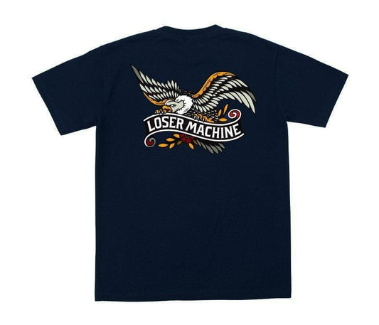 loser machine GLORY BOUND STOCK TEE - NAVY foto 1