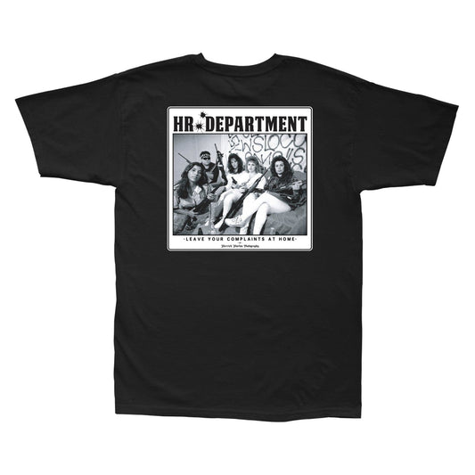 loser machine HR DEPARTMENT STOCK TEE - BLACK foto 2