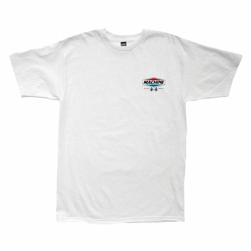 t-shirt loser machine LIBERTY HEAVYWEIGHT TEE - WHITE