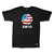 t-shirt loser machine LMCXZERO AMERICAN SMILEY STOCK TEES - BLACK