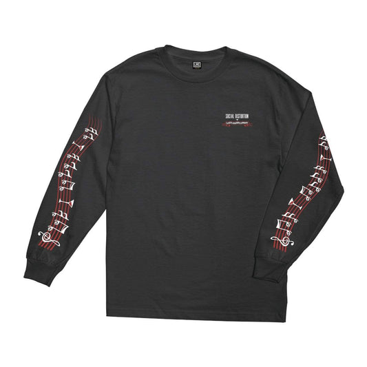 loser machine Music Man Stock Longsleeve Tee Black foto 2