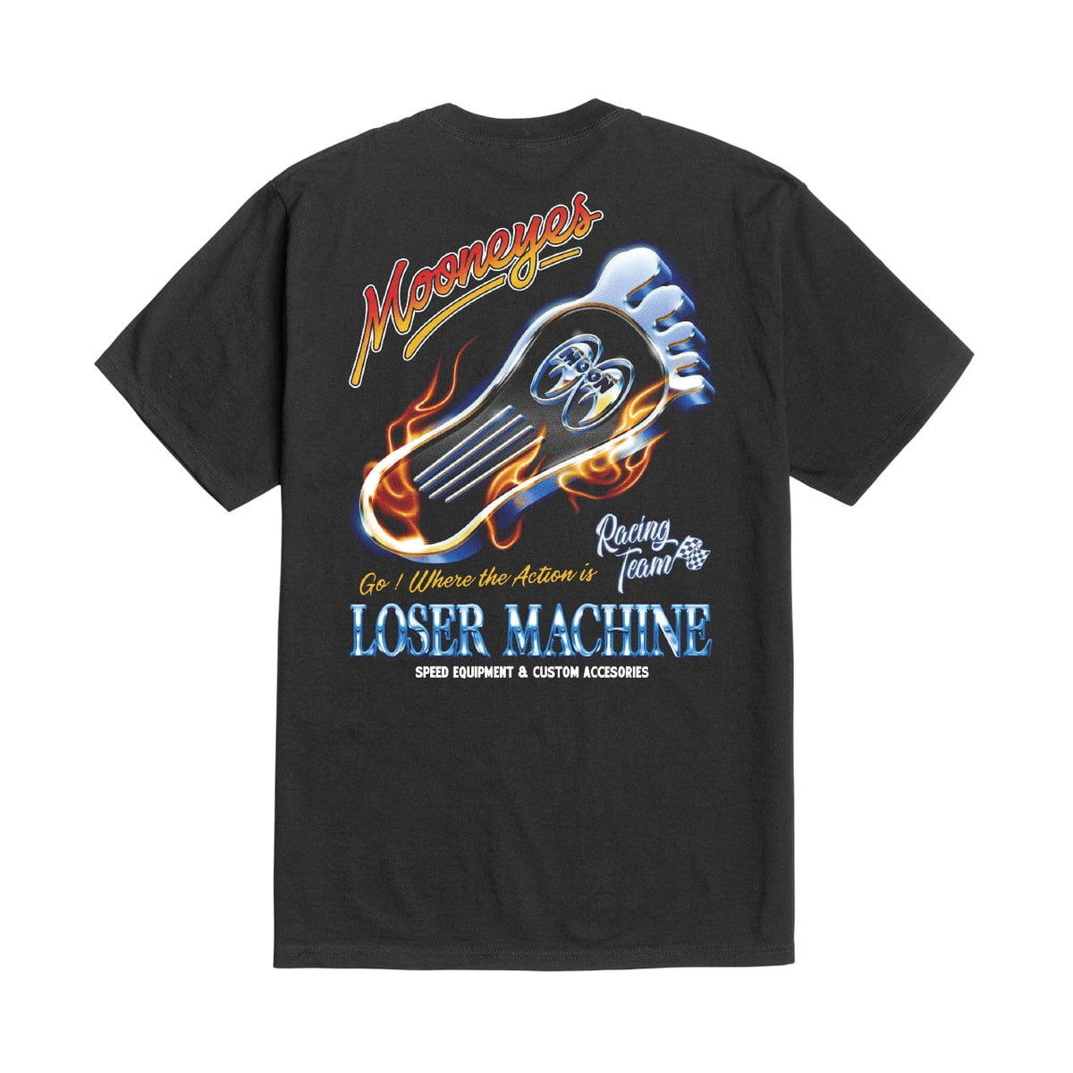 loser machine t-shirt Red Hot Stock Tee