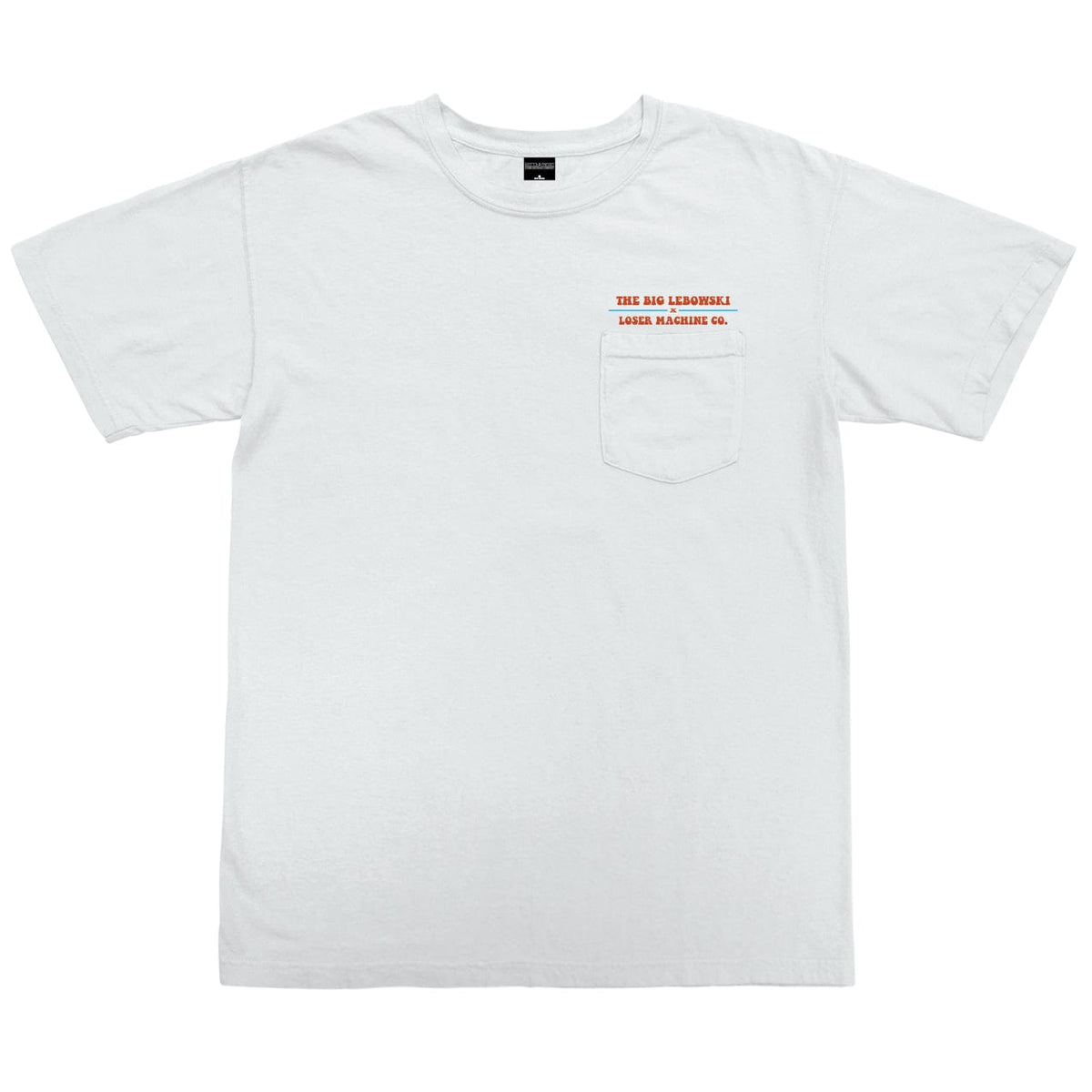 loser machine t-shirt THROWING ROCKS STOCK POCKET TEE