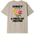 t-shirt obey A PIECE OF HEAVEN HEAVY WEIGHT CLASSIC BOX TEE