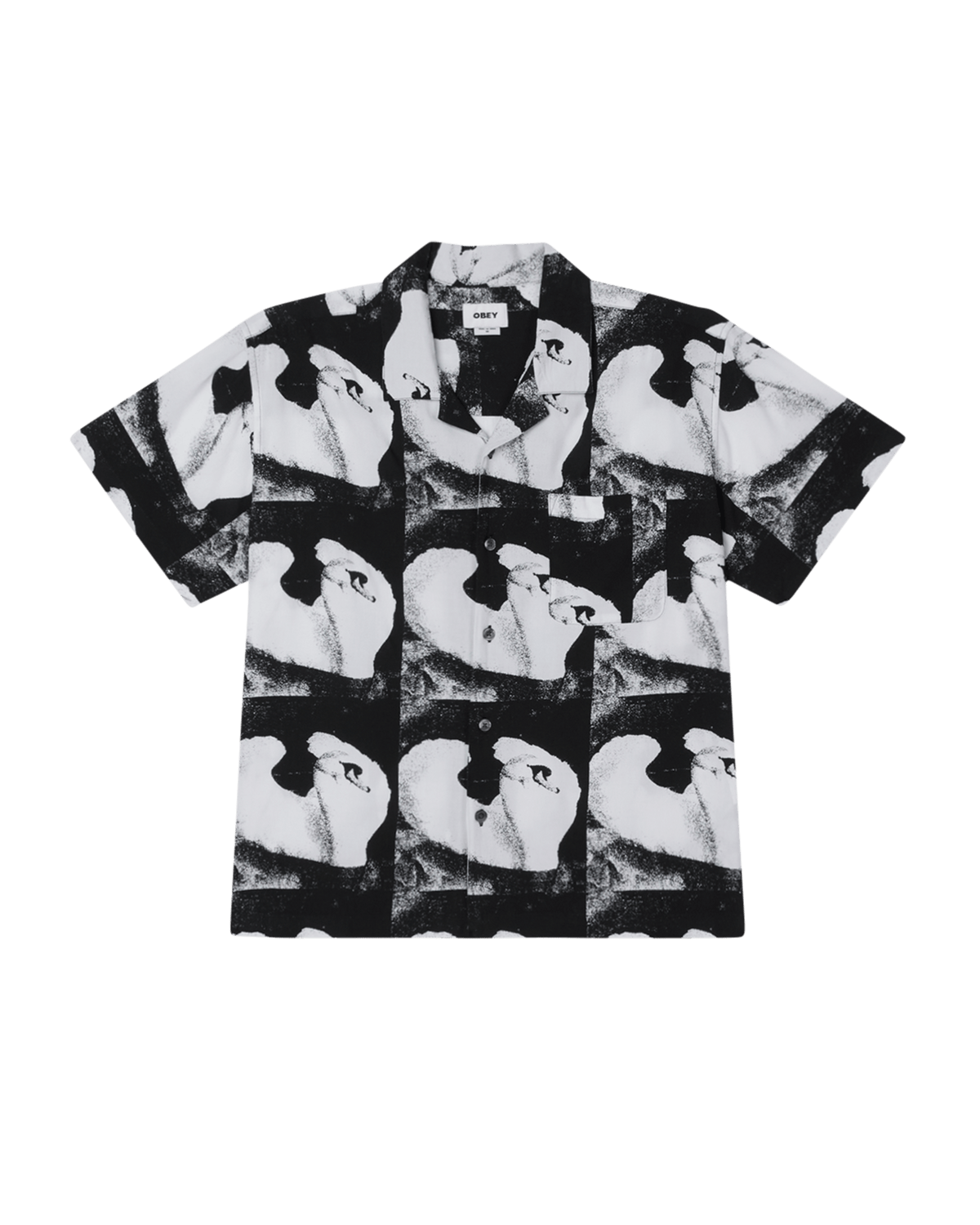 obey t-shirt Ambre Woven Ss