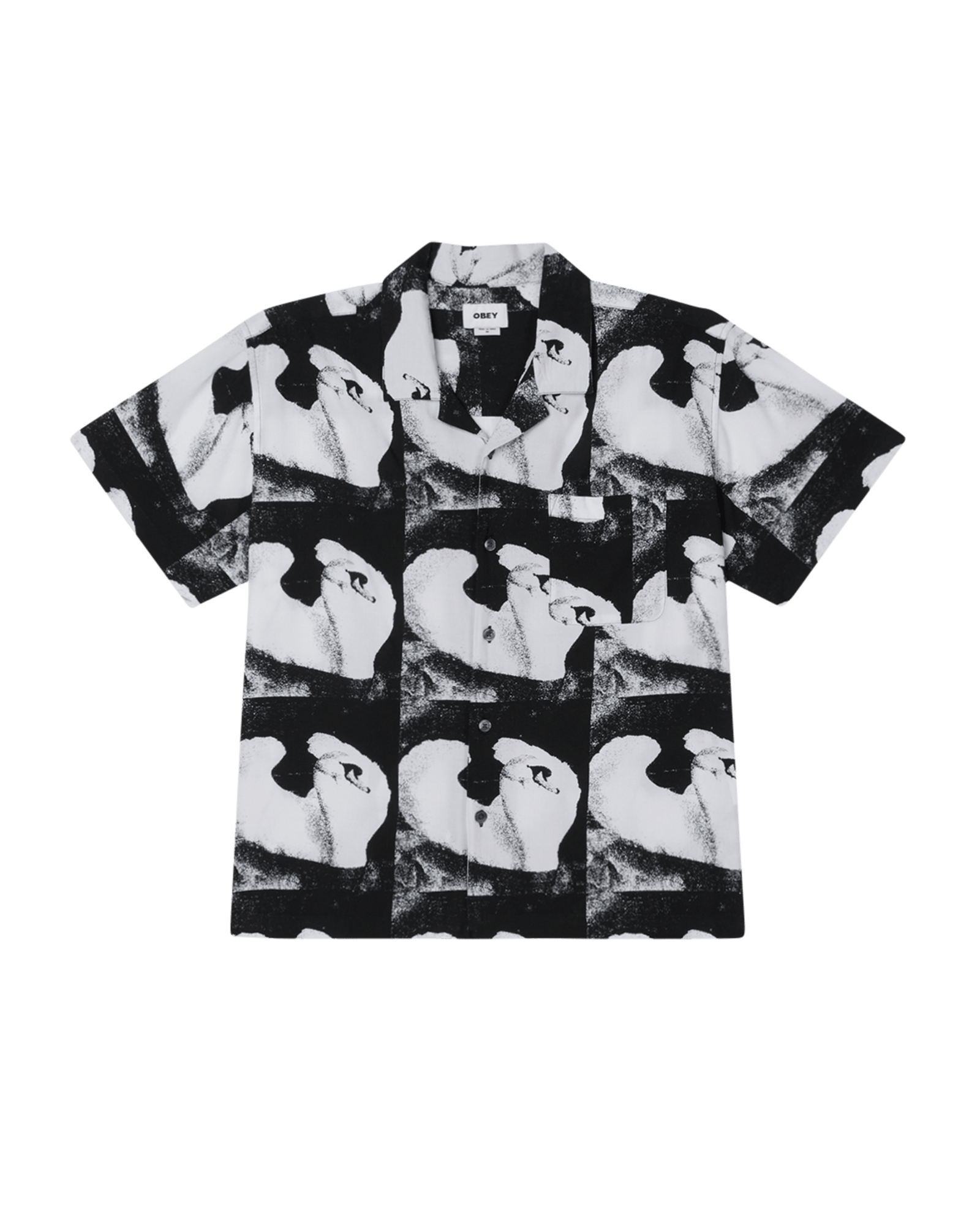 obey t-shirt Ambre Woven Ss