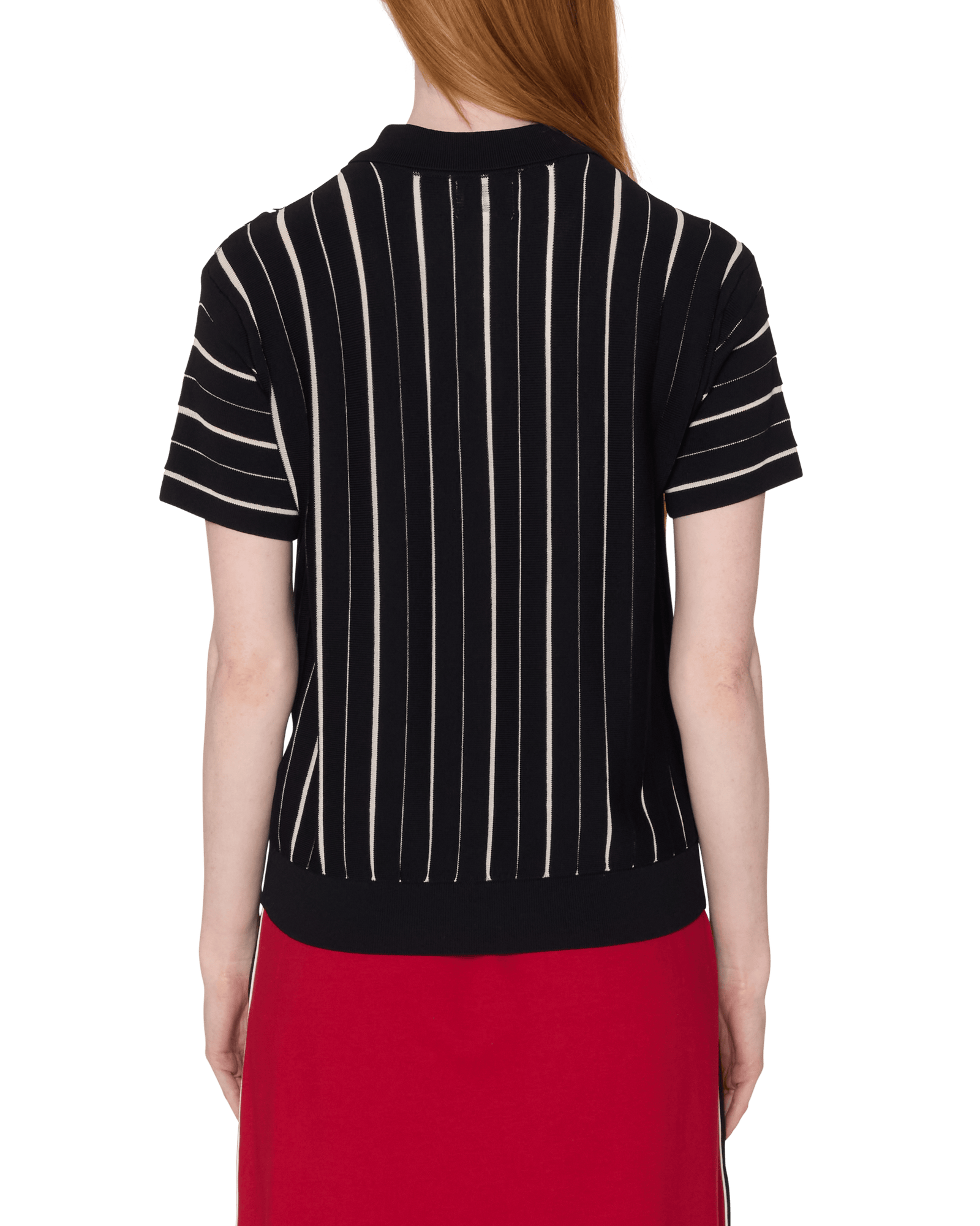 obey t-shirt Arlo Stripe Polo Sweater