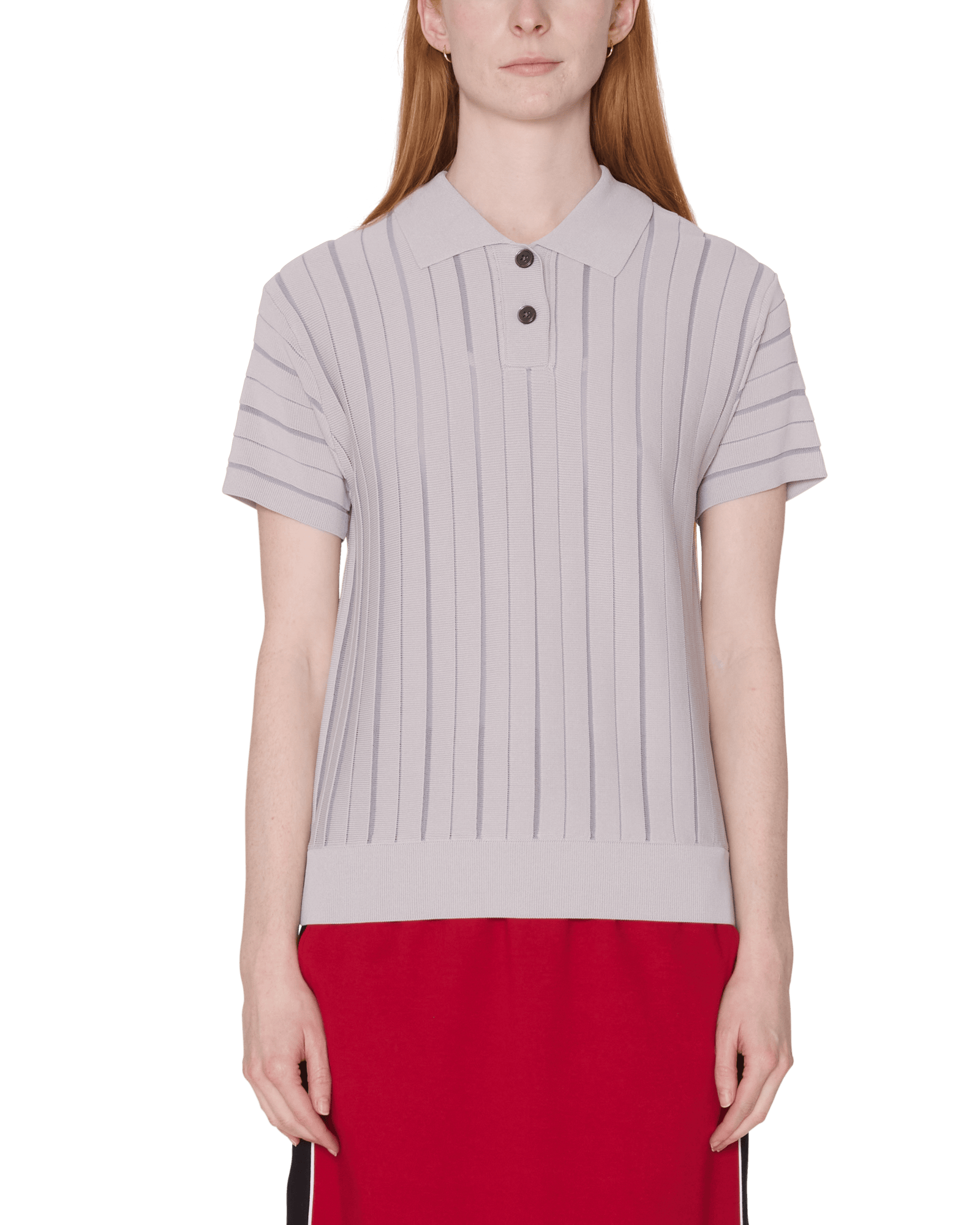 obey t-shirt Arlo Stripe Polo Sweater