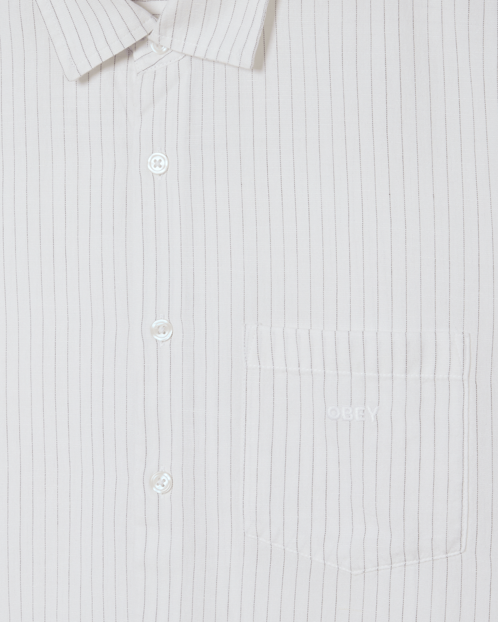 obey t-shirt Barry Woven