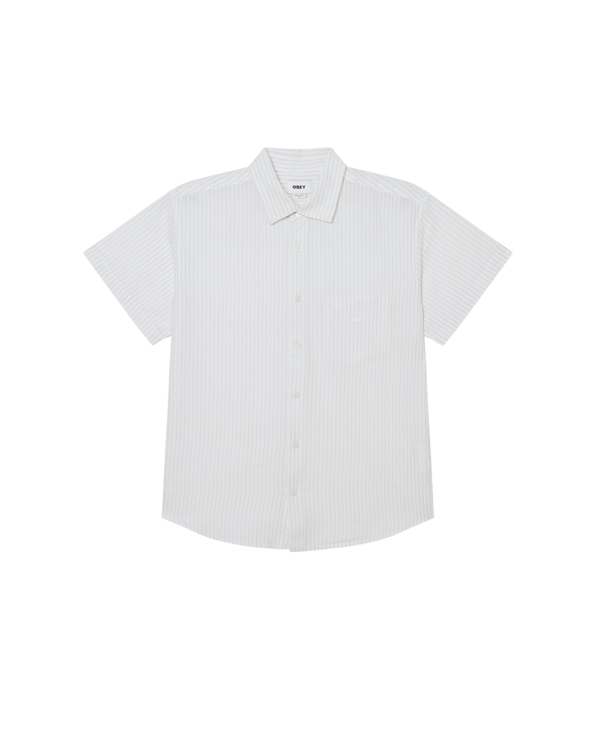 obey t-shirt Barry Woven