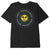 t-shirt obey BE HERE NOW ORGANIC SUPERIOR TEE BLACK