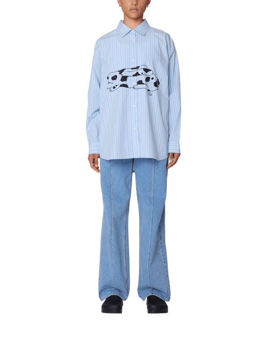 obey Beverly Graphic Ls Shirt foto 4