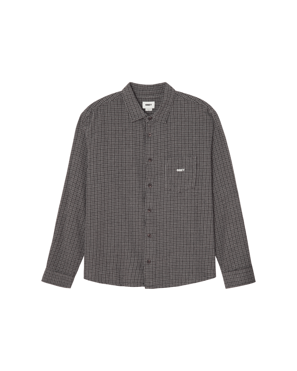 obey t-shirt Bigwig Jack Woven Ls
