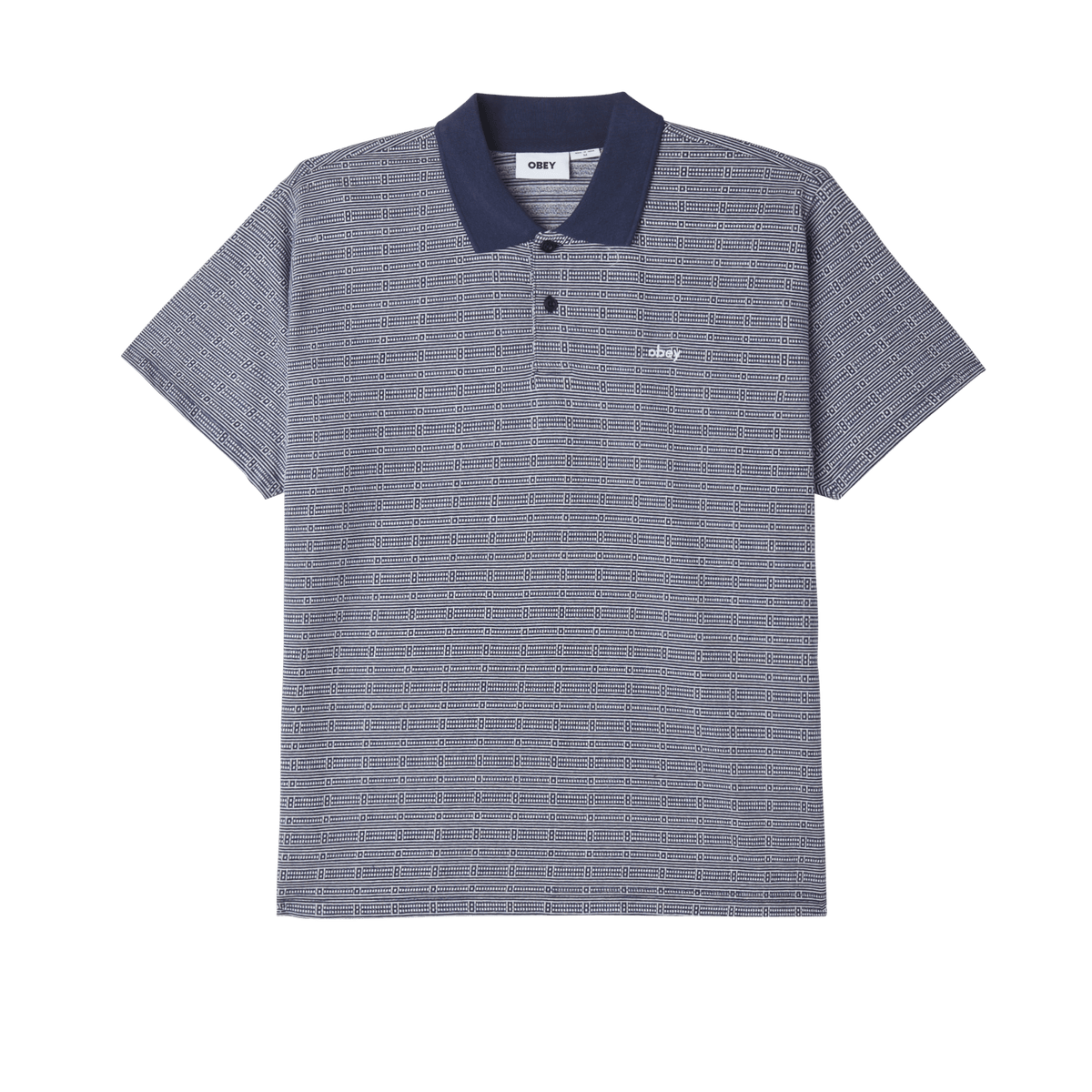 obey t-shirt Bigwig Materia Polo S S