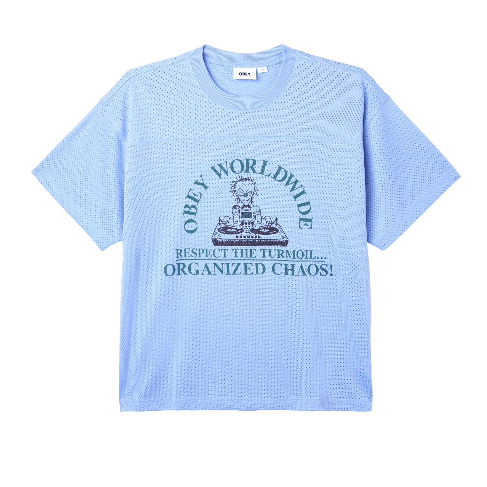 obey t-shirt Bigwig Vero Mesh Jersey Tee S S