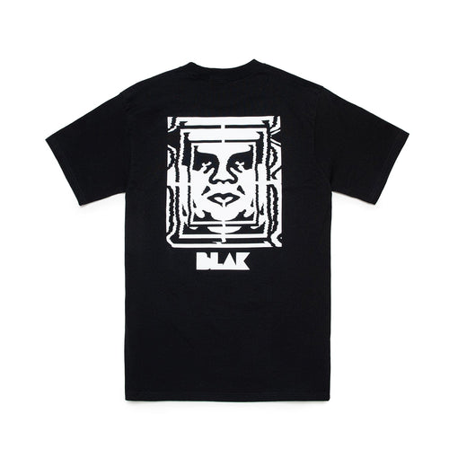 t-shirt obey BLAK 10 YEAR ANNIVERSARY TEE