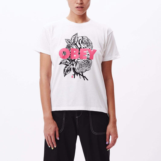 obey Blood And Roses Shepard - Sustainable Tee White foto 1