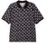 t-shirt obey BUTTERFLY POLO SS BLACK MULTI
