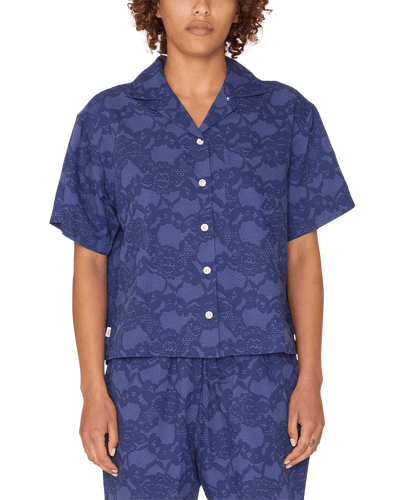 t-shirt obey CECILIE LACE SS SHIRT