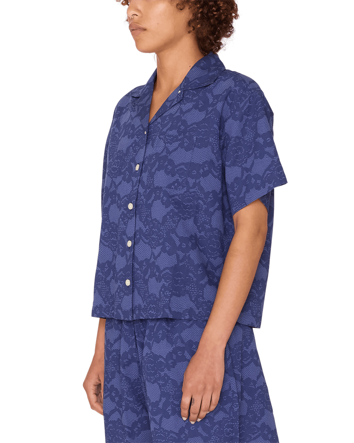 obey t-shirt Cecilie Lace Ss Shirt
