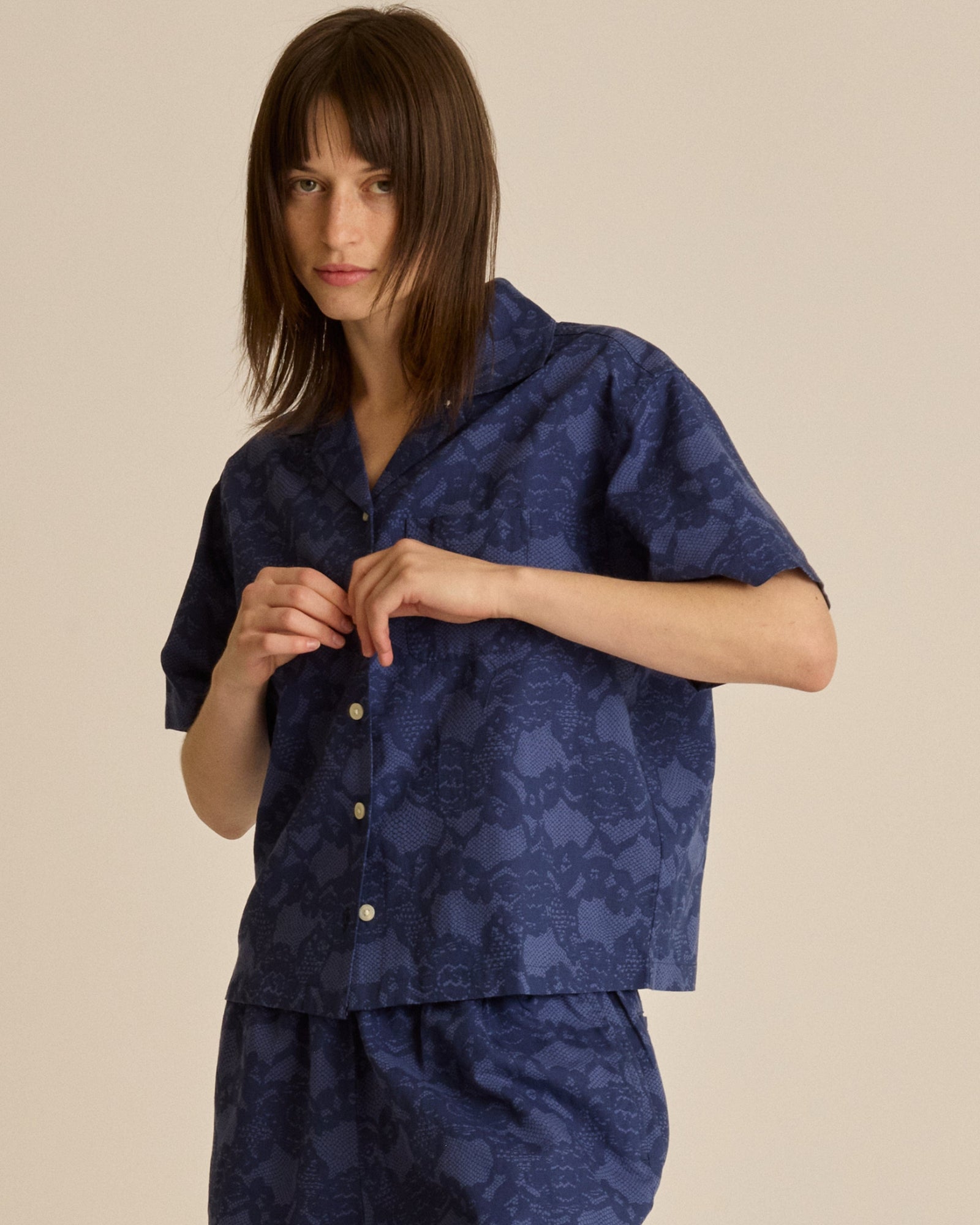 obey t-shirt Cecilie Lace Ss Shirt