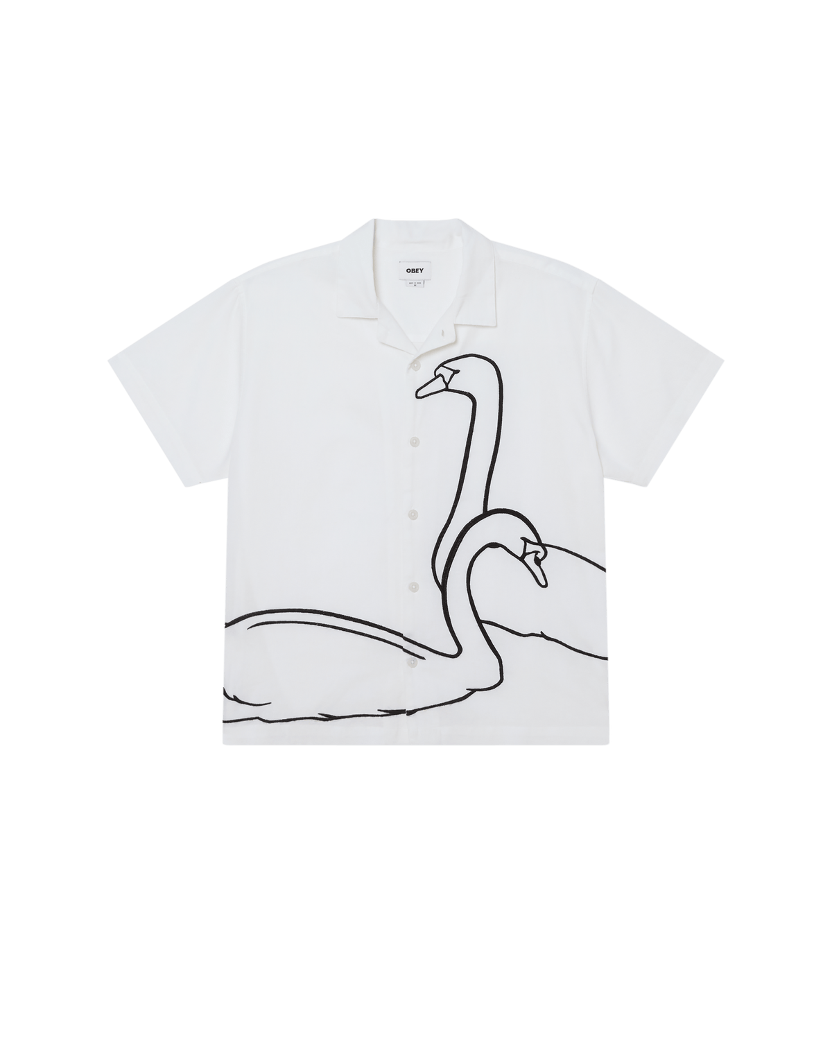 obey t-shirt Cliff Woven