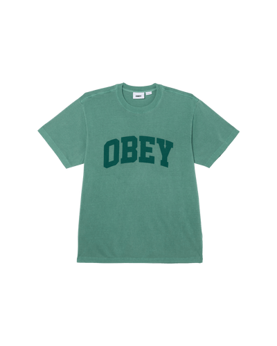 t-shirt obey COLLEGIATE PIGMENT TEE